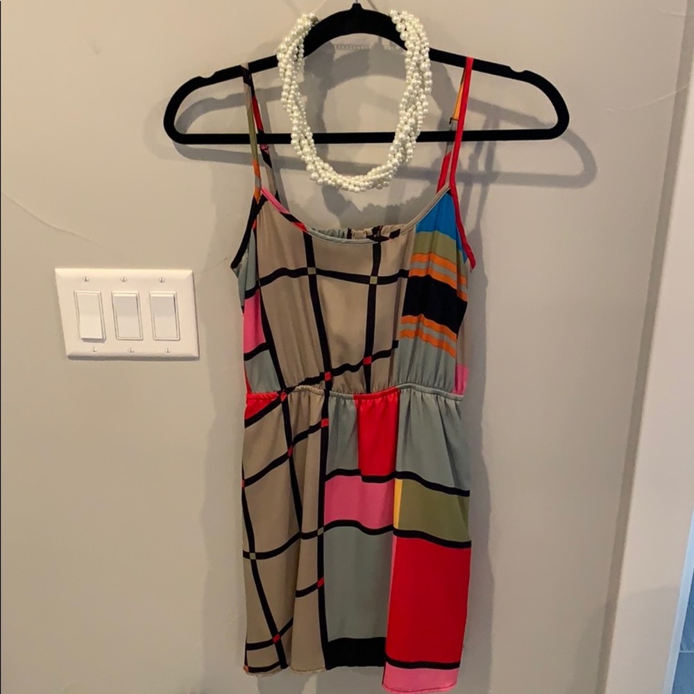 Mini Abstract Print Dress from Nordstrom